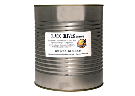 Black Olives, Pitted, OG Practices