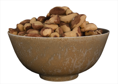 Brazil Nuts, Shelled, Raw